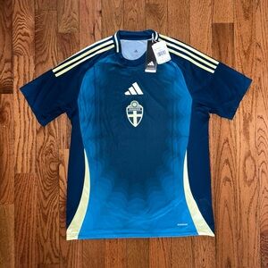 Sweden 2025 Adidas Jersey Size Large NEW
